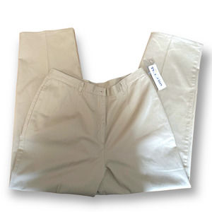 NWT Womens Pendleton Everyday Chino Khaki Pants sz 14